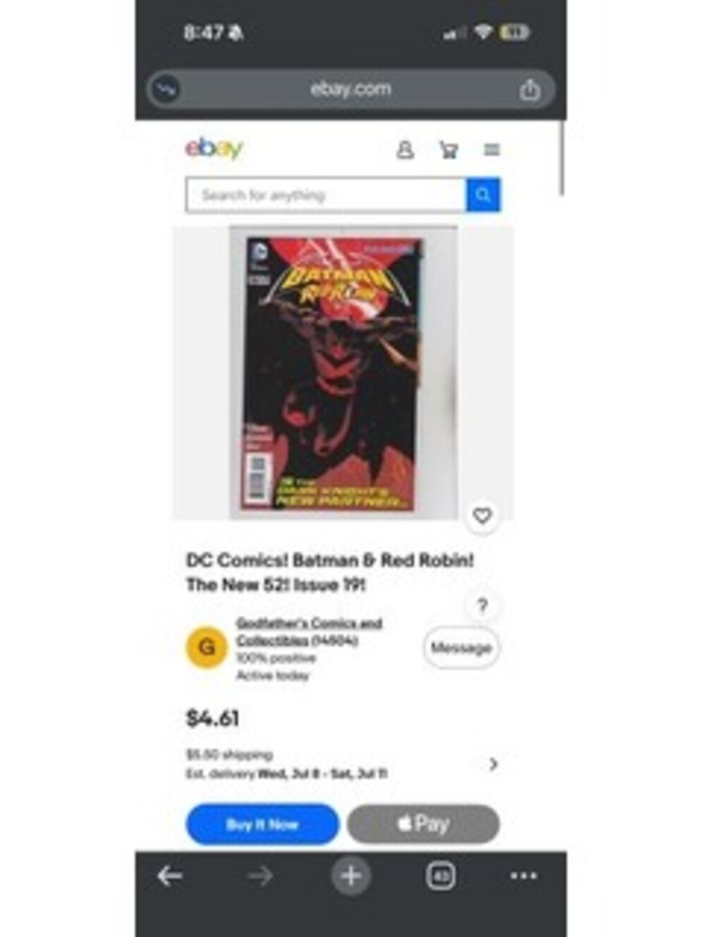 DC Comics! Batman & Red Robin! The New 52! Issue 19!